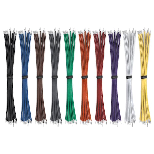 Remington Industries Hookup Wire, CSA TEW (UL 1015), 20 AWG, Bare Copper, 10 Colors, 100 ft 20UL1015TPCKIT10COLOR100 - main